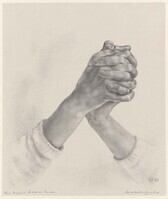 KG 1992 014
<br/>
Maria's biddende handen
<br/>
<em>Dobbenburgh, Aart van (1899 - 1988)</em>